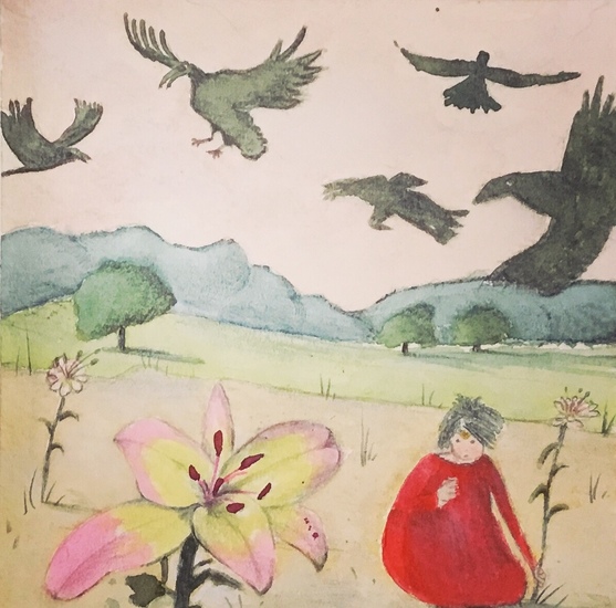 Scene fairy tail “the 12 brothers” she picked the most beautiful flowers 