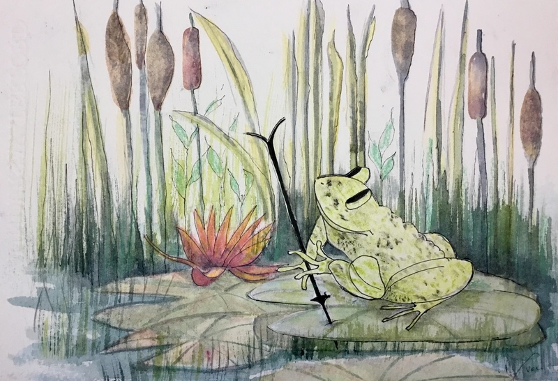 Scene fairy tail : The frog princess