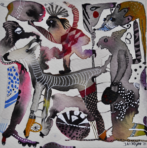 Intuitatief  Werk  vol fantasie, meestal dieren