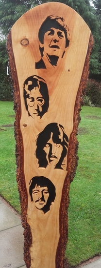 Silhouet The Beatles