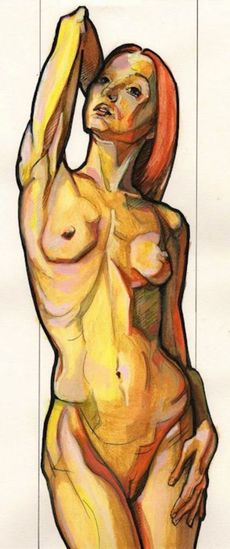 Staand naakt 2