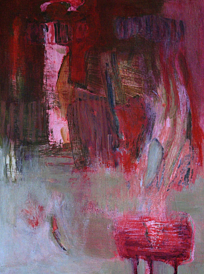 zonder titel 24/1, acryl op papier 28 x 21