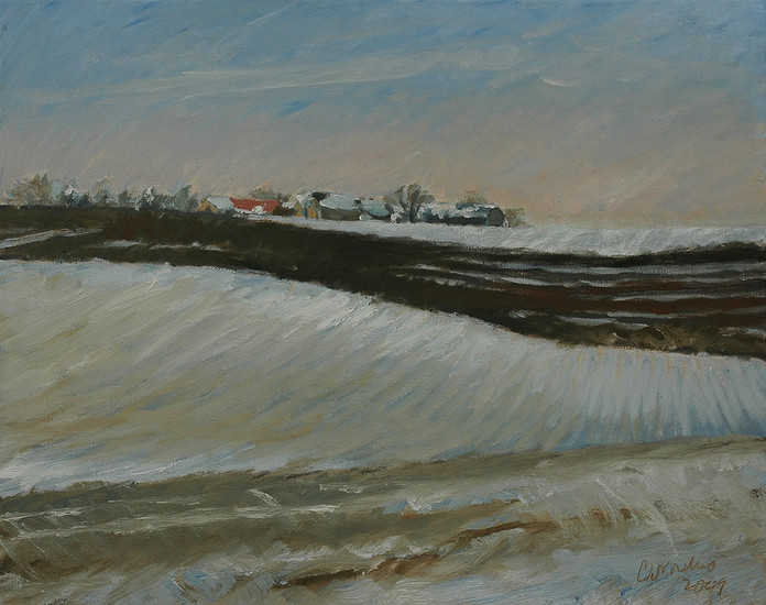 La campagne in de winter