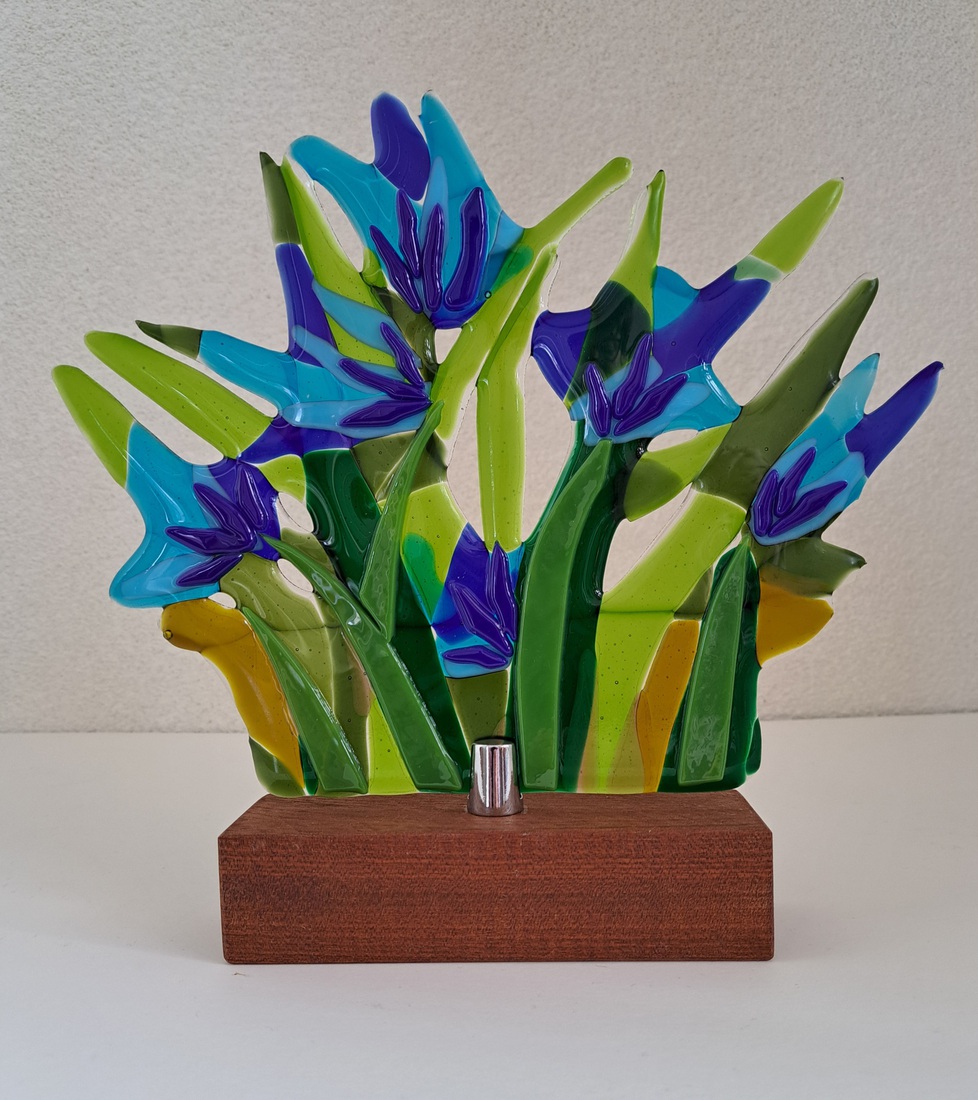 Blauwe bloemen 2