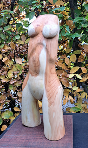 Vanaf 2023 maak ik beelden in hout