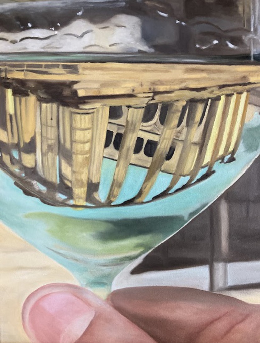 Witte wijn in Merida