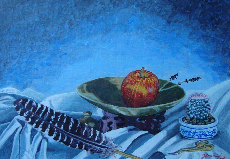 Stilleven op chineese schaal