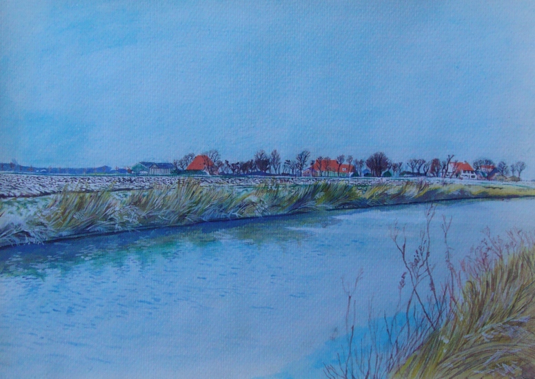 Winter in de Wieringermeer