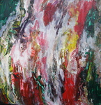 Abstractie in al zijn vormen en vrijheid van technieken en materiaal gebruik.