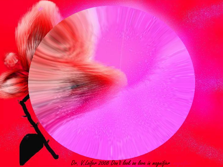 Don't look for love in magnifier