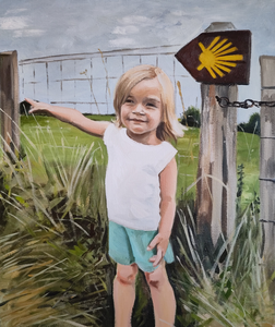 De werken in olieverf die ik in 2023 heb gemaakt.