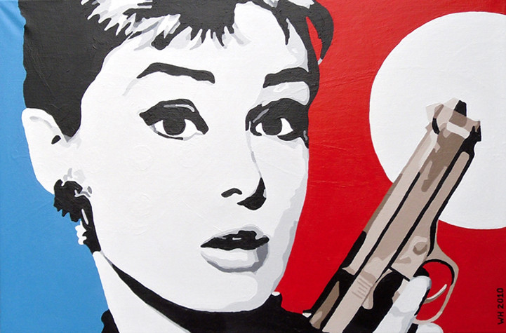 Audrey Hepburn Gun