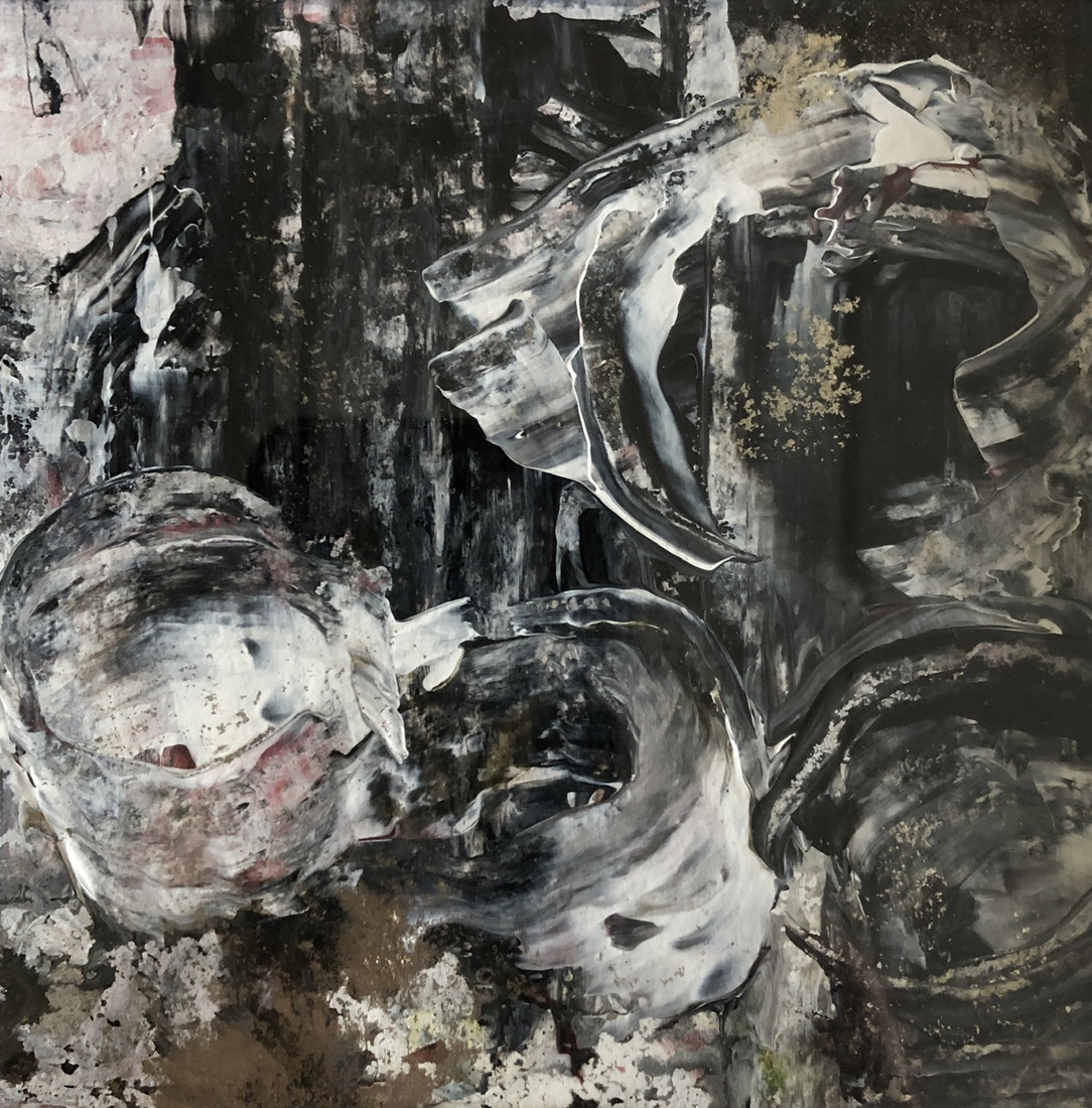 Ingelijst kunstwerkje 1