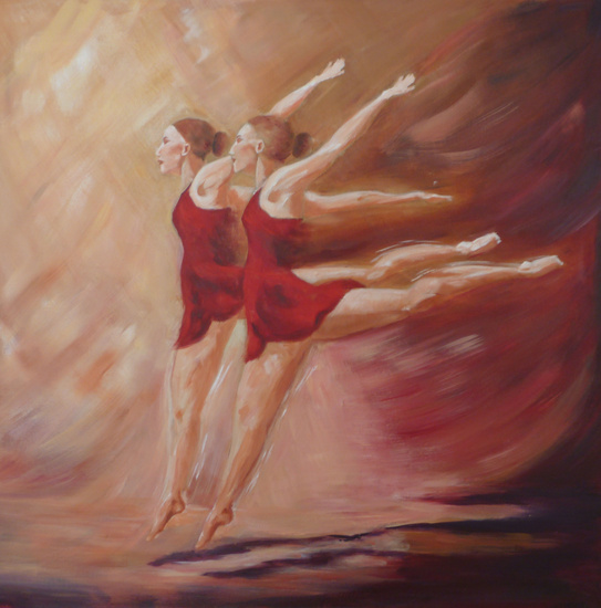 Ballerina's on stage