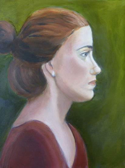 Portret in Rembrandttechniek