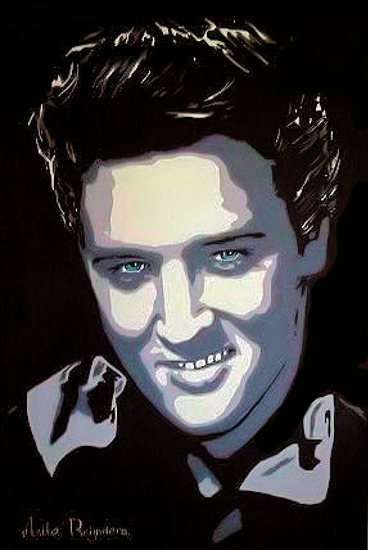 portret Elvis Presley