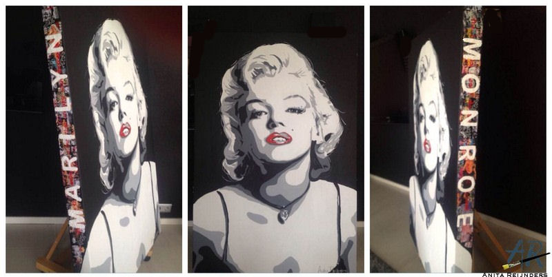 Portret Marilyn Monroe