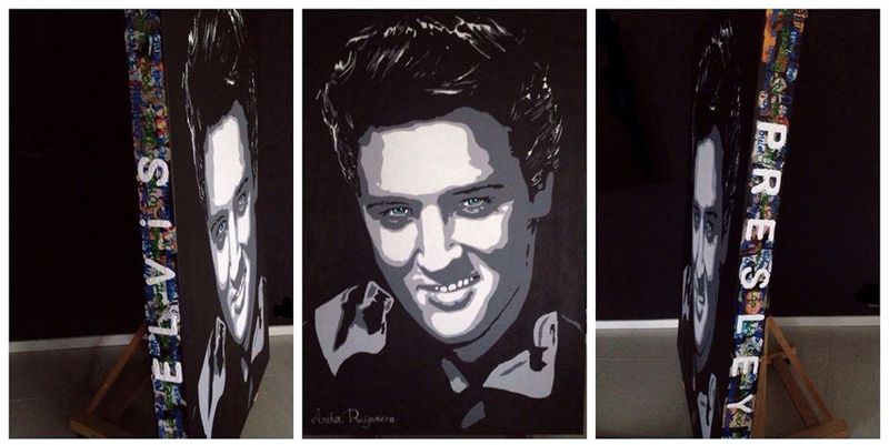 Portret Elvis Presley