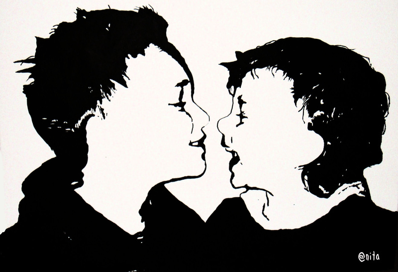 Portret '2 Funny Kids'