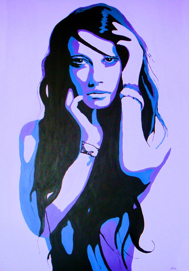 Portret Sensual woman