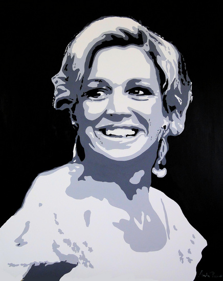Portret prinses Maxima