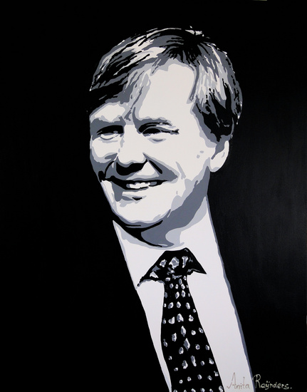 Portret prins Willem Alexander