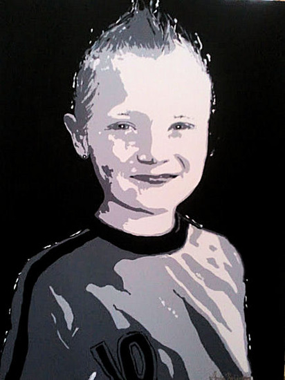 Portret van een kleinzoon