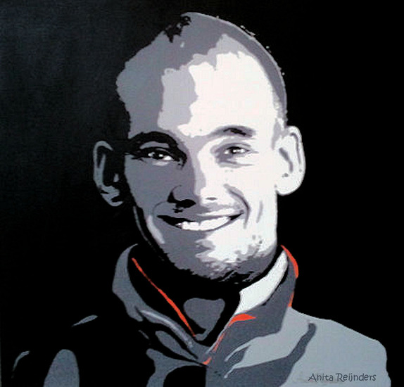 Portret Wesley Sneijder