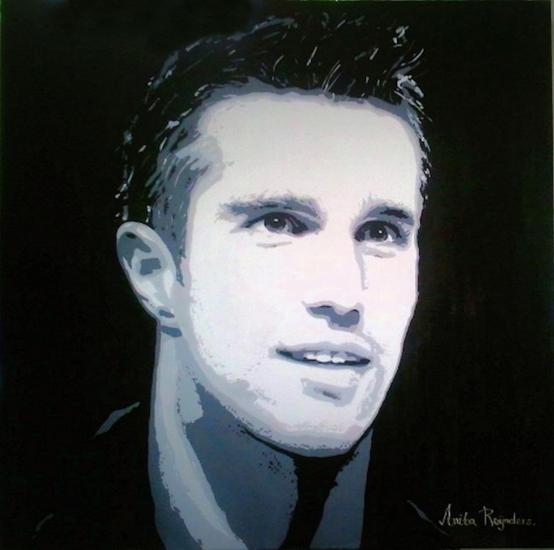 Portret Robin van Persie