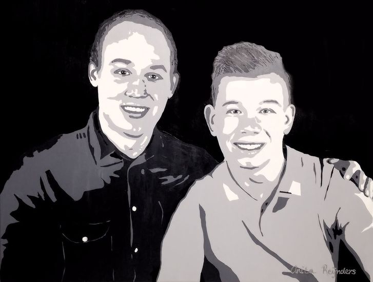 Portret Jeffrey en Rick