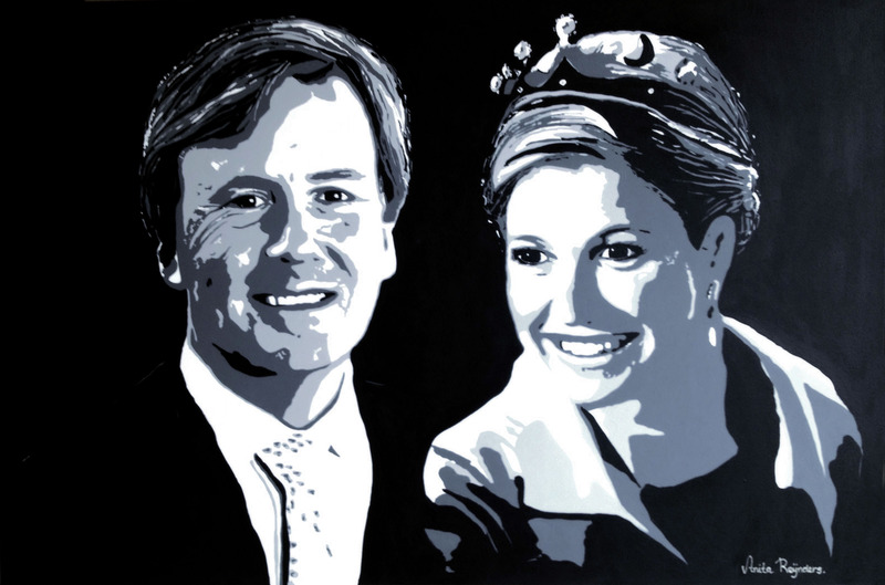 Staatsieportret Willem Alexander en Maxima