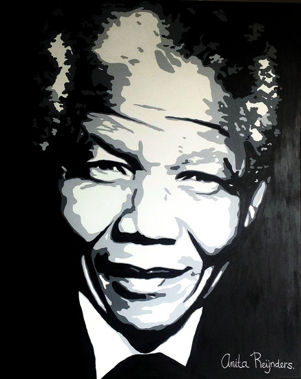 Portret Nelson Mandela