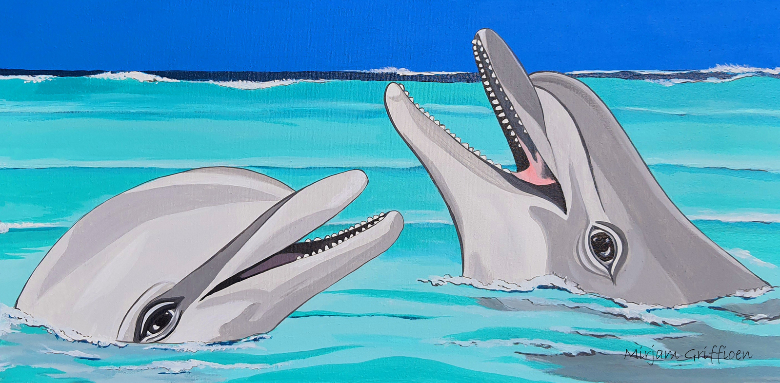 dolfijnen kunnen lachen