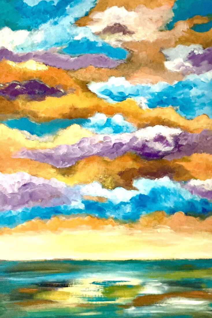 Kleurrijke wolken II