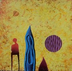 contemporary art, abstract fantasy, oil painting