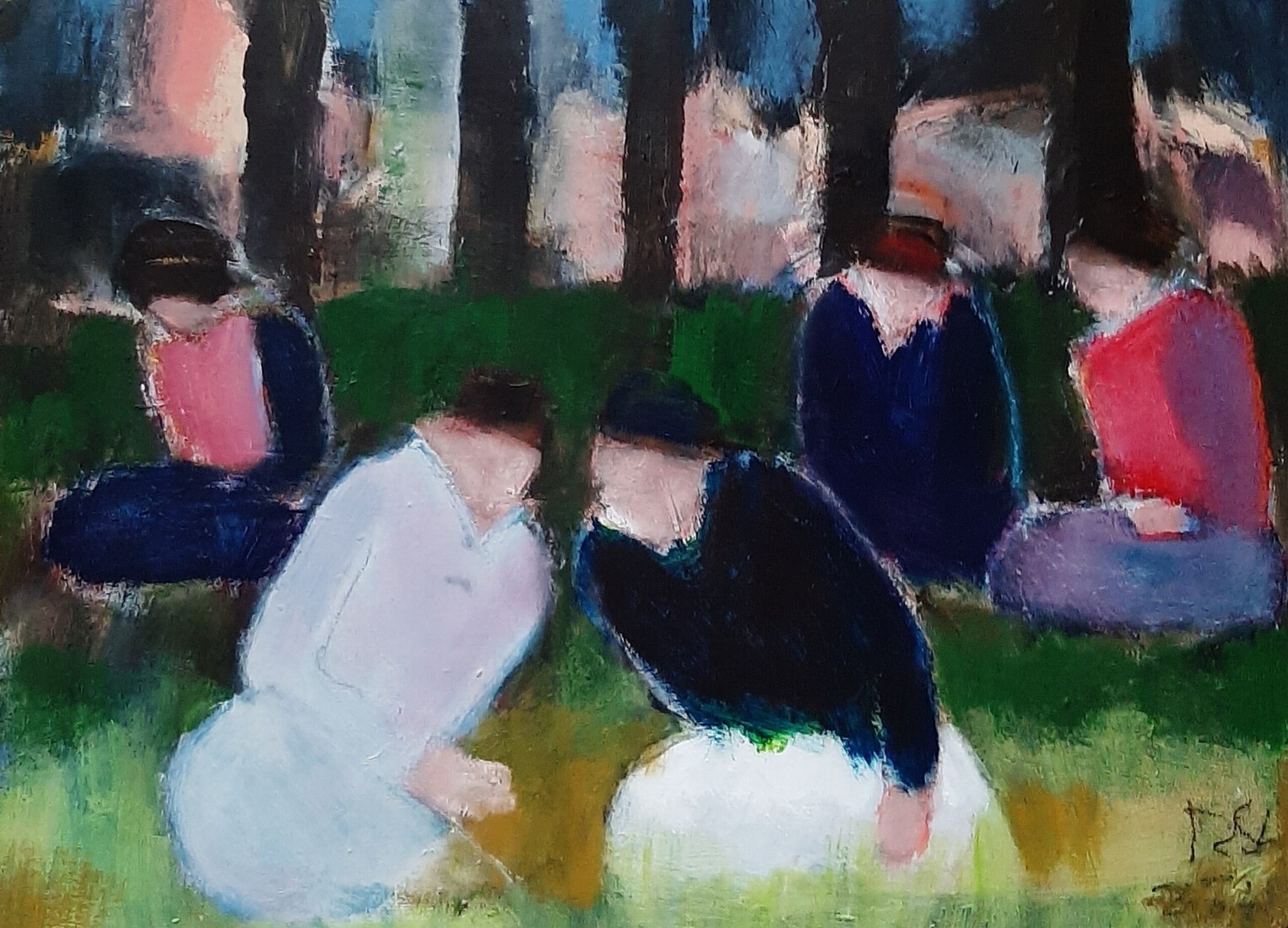 uitrusten in het park