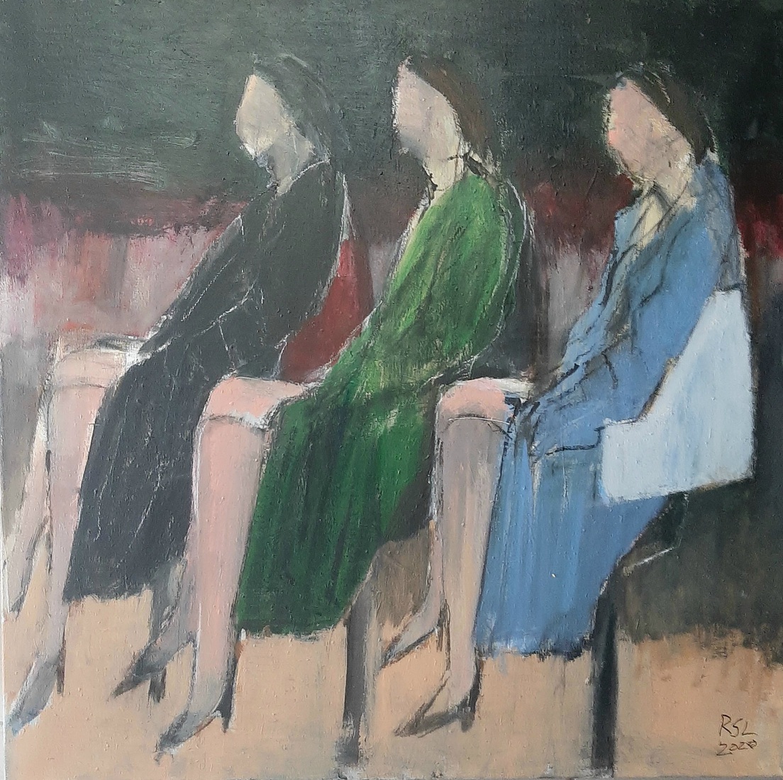 wachtende vrouwen