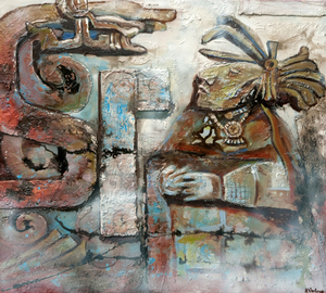 Overblijfselen van de Maya-cultuur