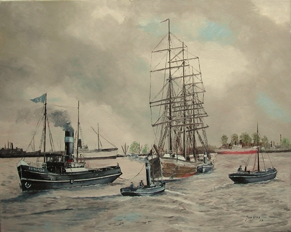 Willemskade Rotterdam ca. 1905