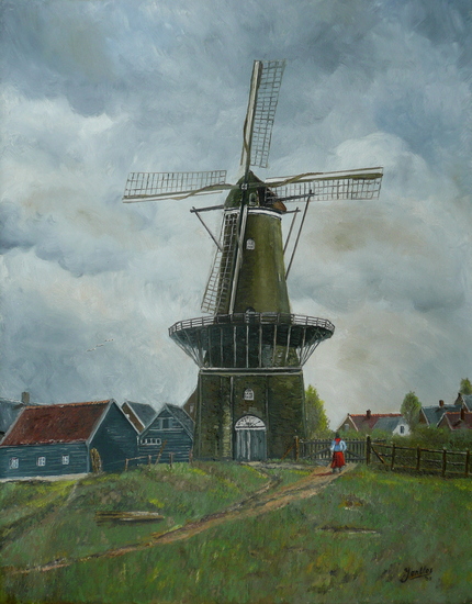 Molen Werkendam ca. 1940