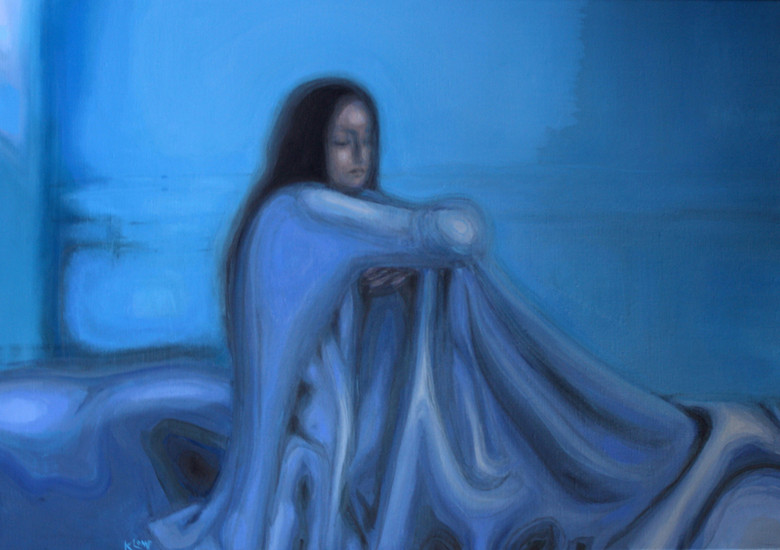 De blauwe luchtstroom (Auréluna)