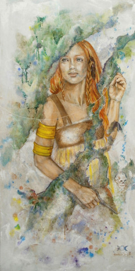 Tryptich The 3 Norns, Skuld