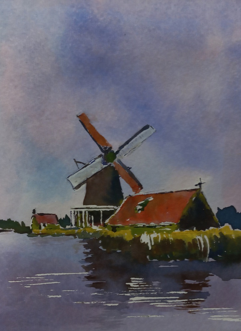 Miniatuur: molen Zaanse Schans ll