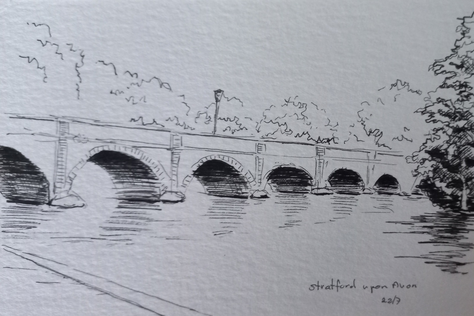 Drawing Stratford upon Avon