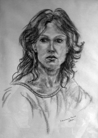 Portret tekening v