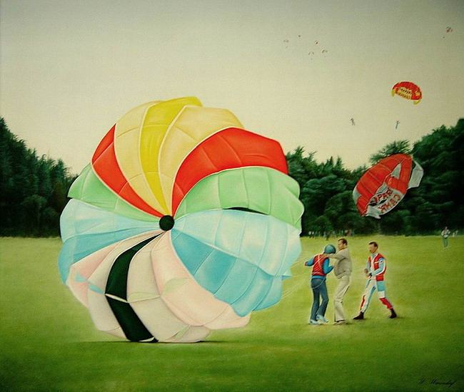 Parachute springers.