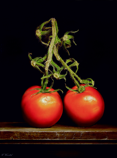 Tomaten met twee takjes.