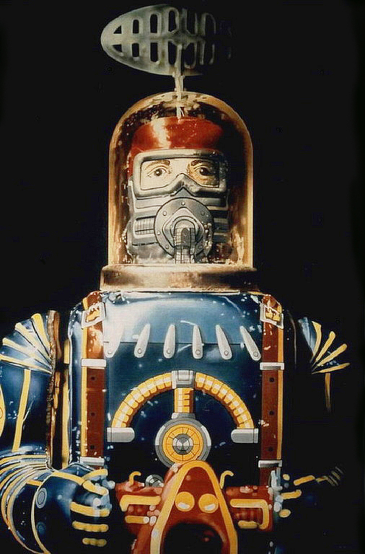 Robot 1.  Mechanical man 1.