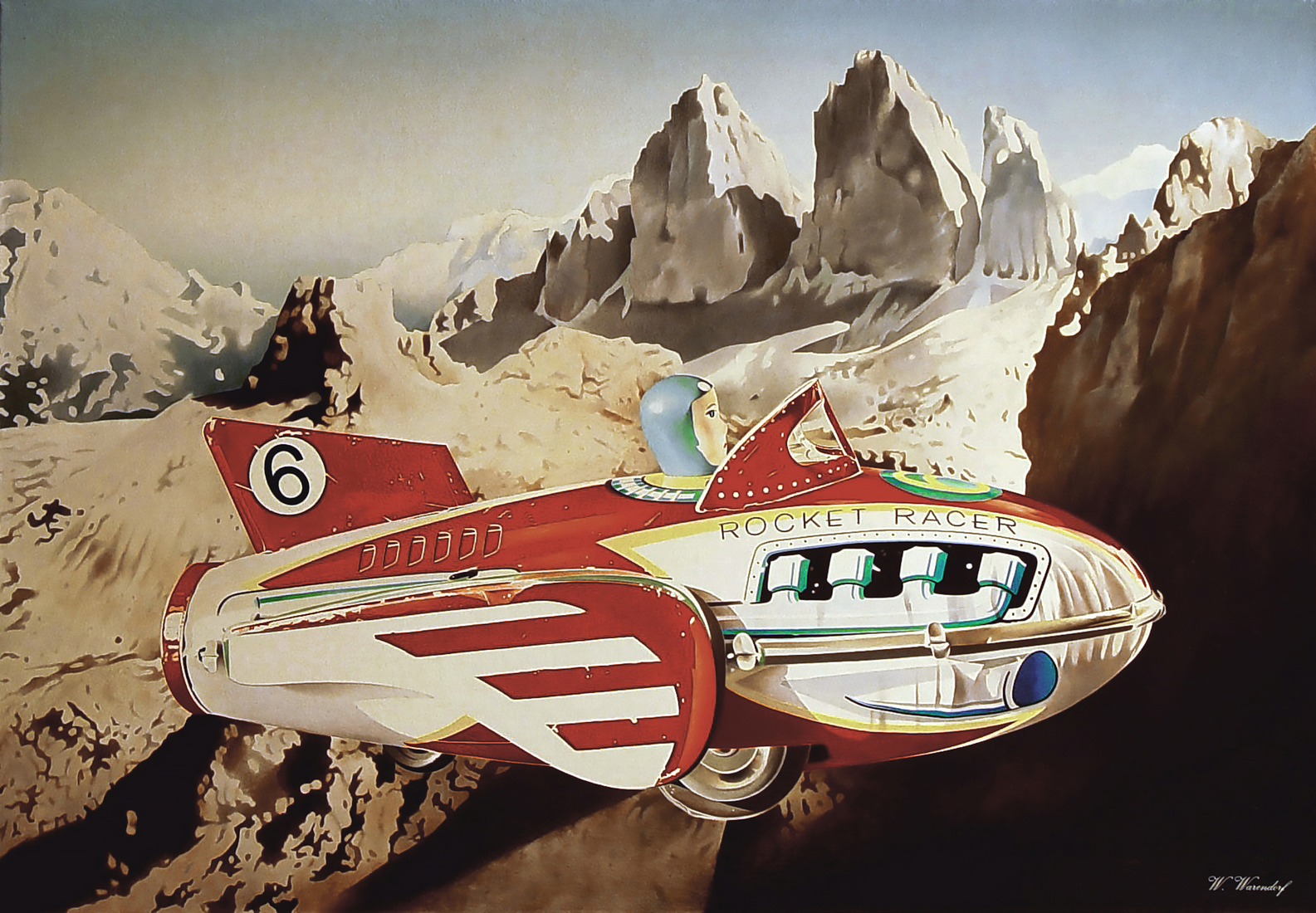 Rocket racer.