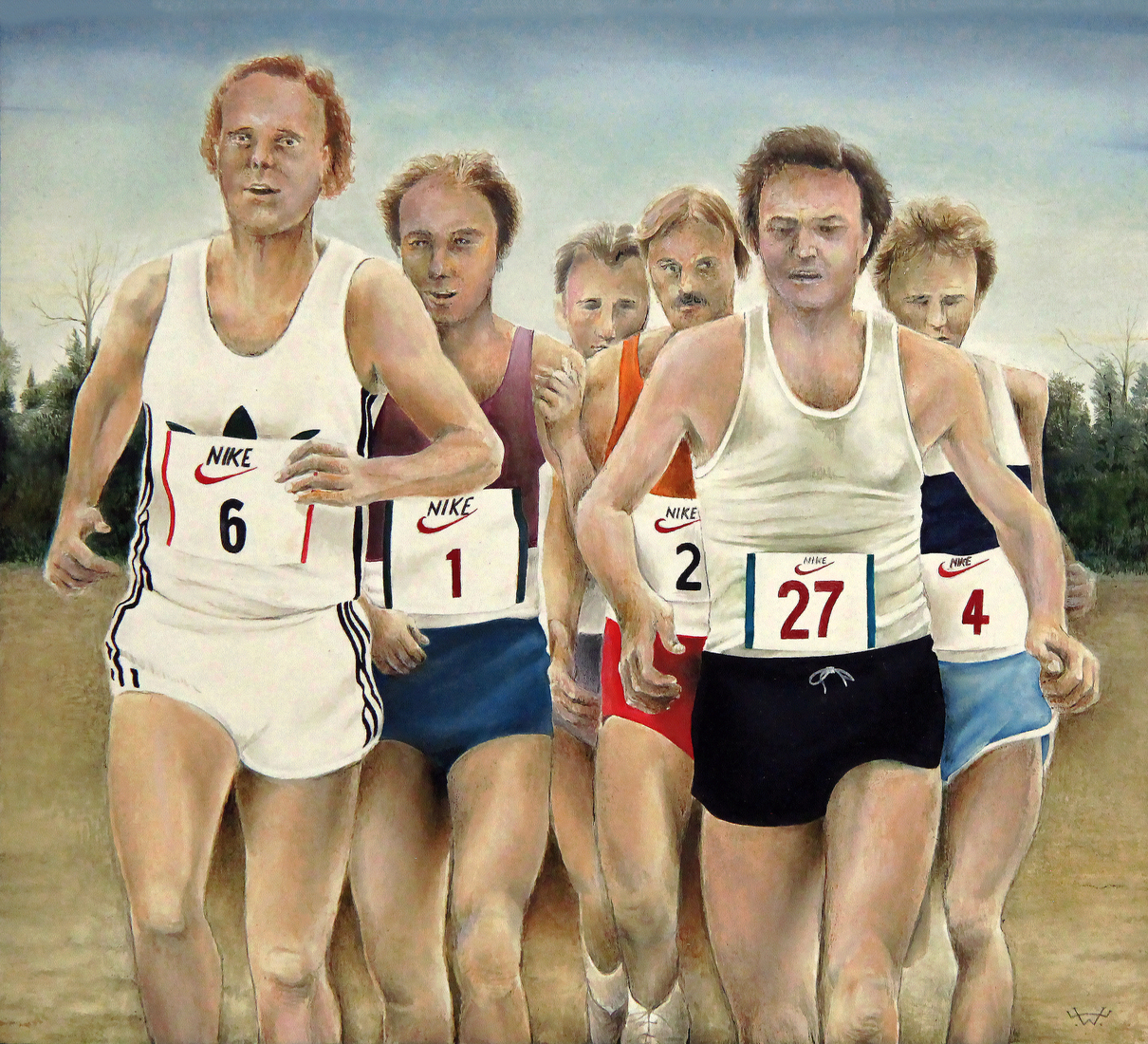 Marathon lopers.